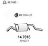 ASSO 14.7016 End Silencer